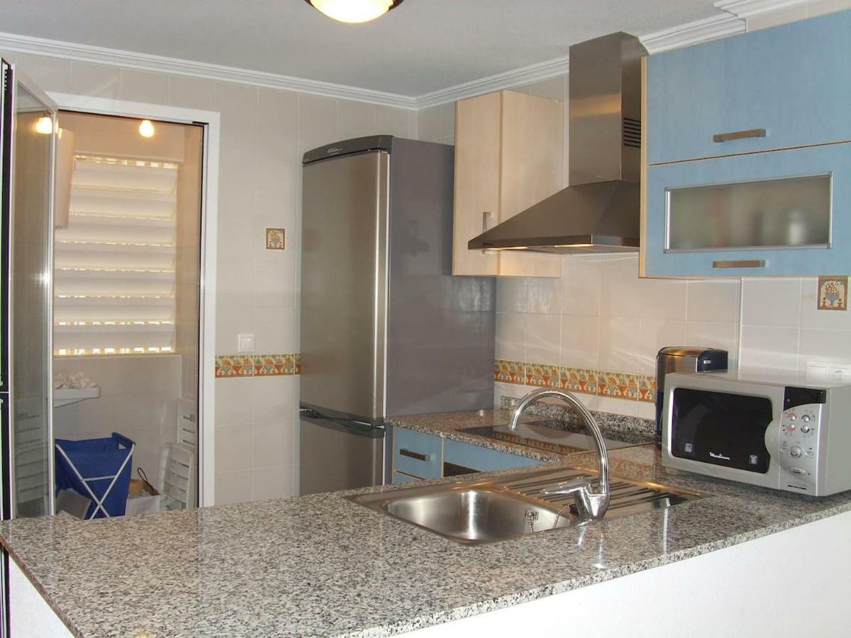 2 Dorm.A/A.Vista Mar.Wifi.Gym.Sauna.Terraza.Parking. Ел-Кампельйо Екстер'єр фото